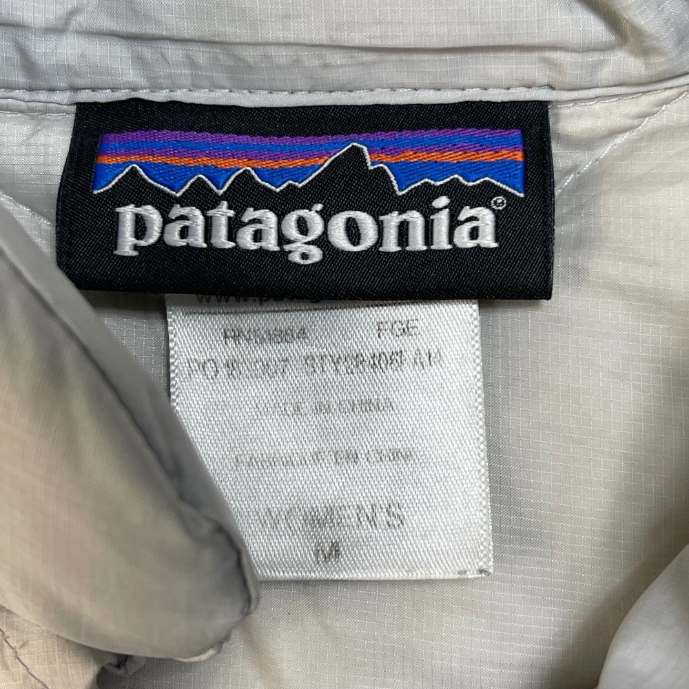 Patagonia Fiona Down Parka Women's Medium Grey Fog Quilted Puffer Coat 28222 - Picture 4 of 12